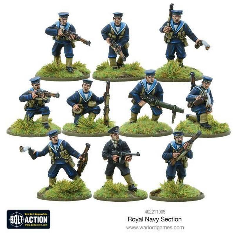 Bild von Warlord Games - British Royal Navy Section 28mm Great Britain WWII Briten Marine