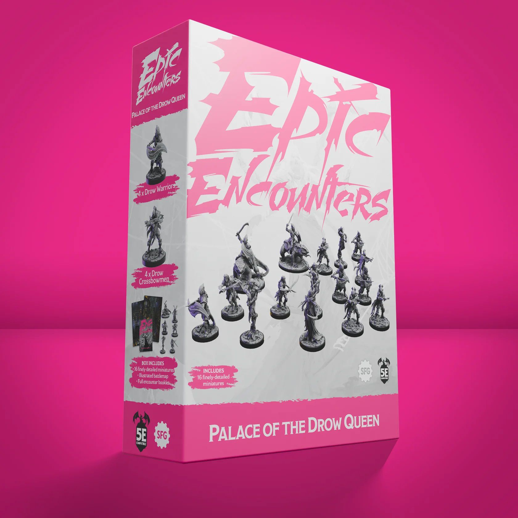 Bild von Epic Encounters Palace of the Drow Queen Steamforged Games SFGEE023