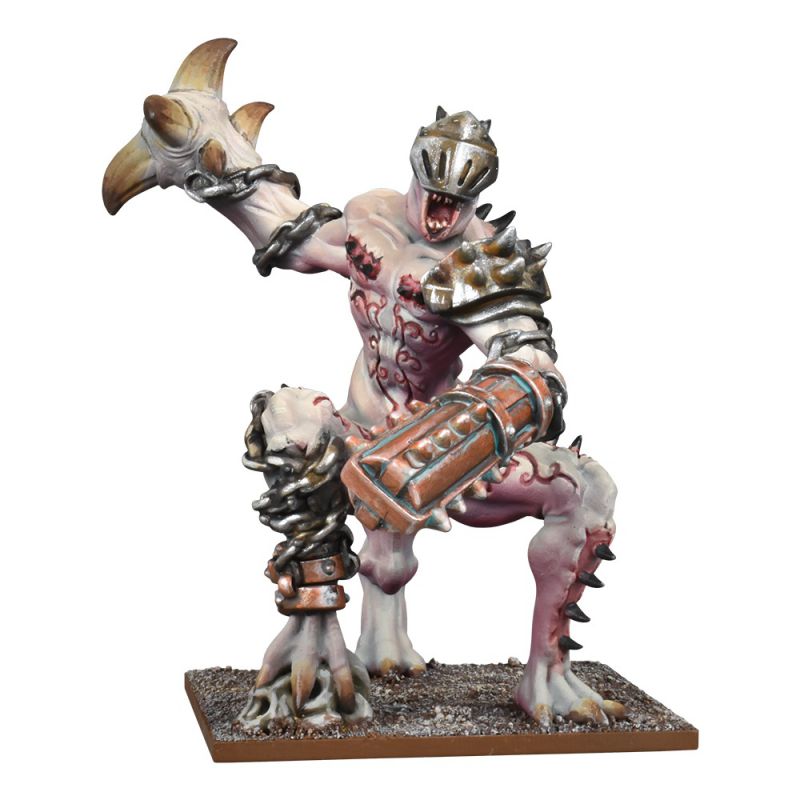 Bild von KoW Abyssal Dwarf Grotesque Champion Kings of War Mantic Games