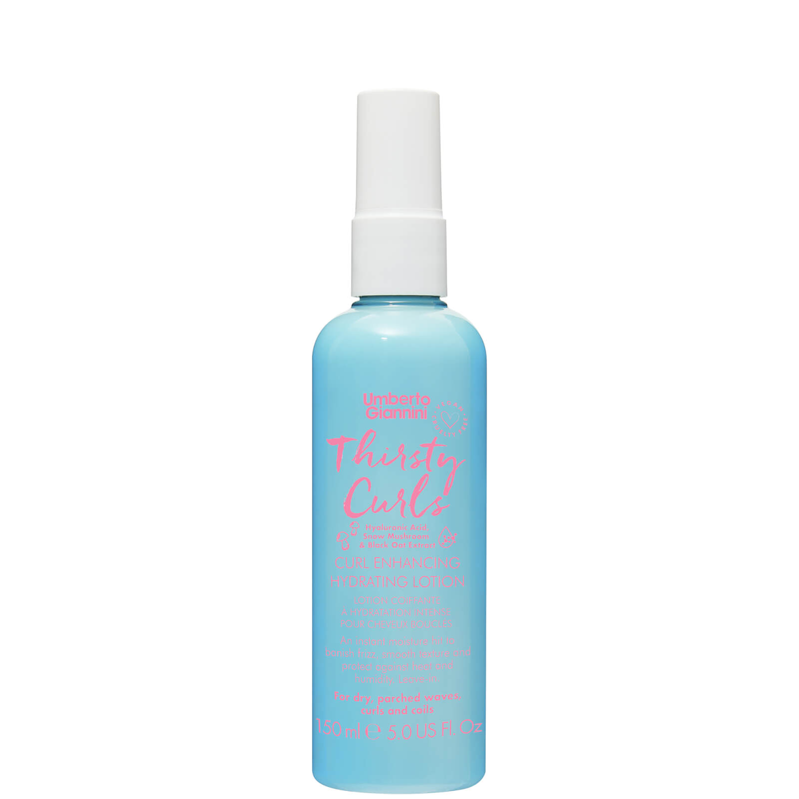 Bild von Umberto Giannini Thirsty Curls Lockenverstärkende feuchtigkeitsspendende Lotion 150 ml