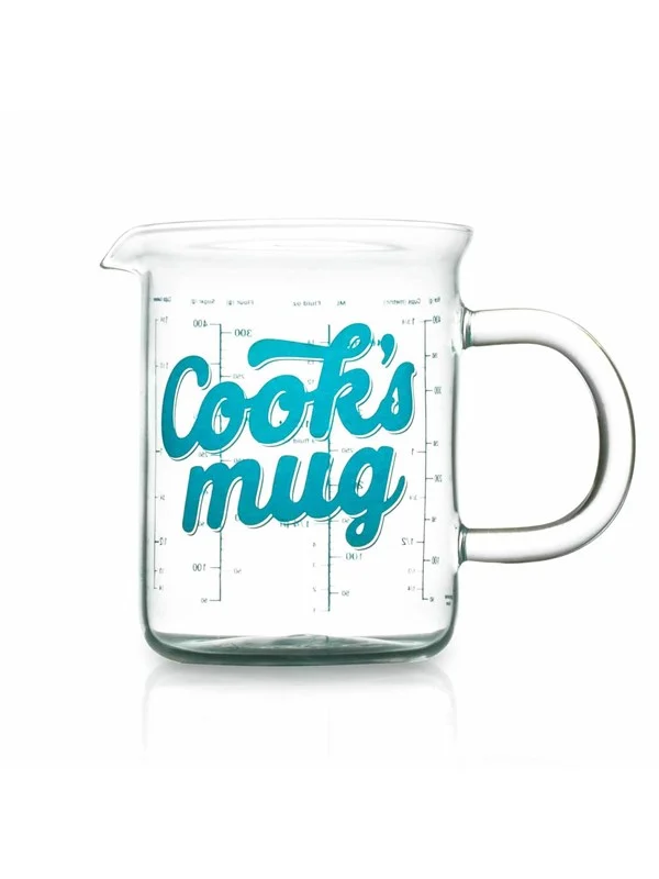 Bild von Mugs Tasse "Cooks Mug" - Messbecher 500ml mit Skala, Messbecher, Transparent