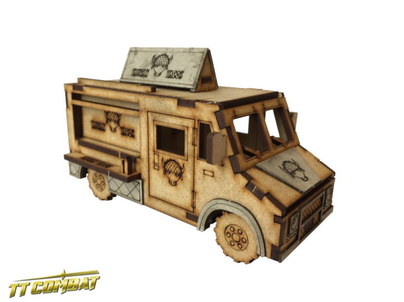 Bild von TTCombat Taco Van 28mm Gelände Terrain City Streets LKW Truck Fahrzeug scenery