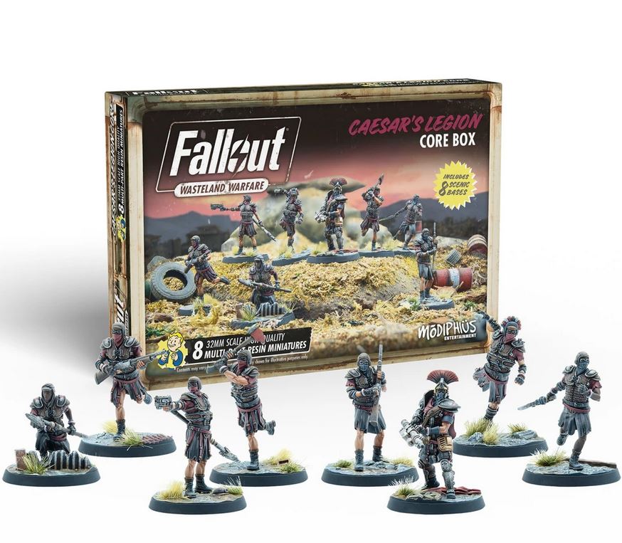 Bild von Fallout Wasteland Warfare Caesar's Legion Core Box Modiphius Games Miniatures