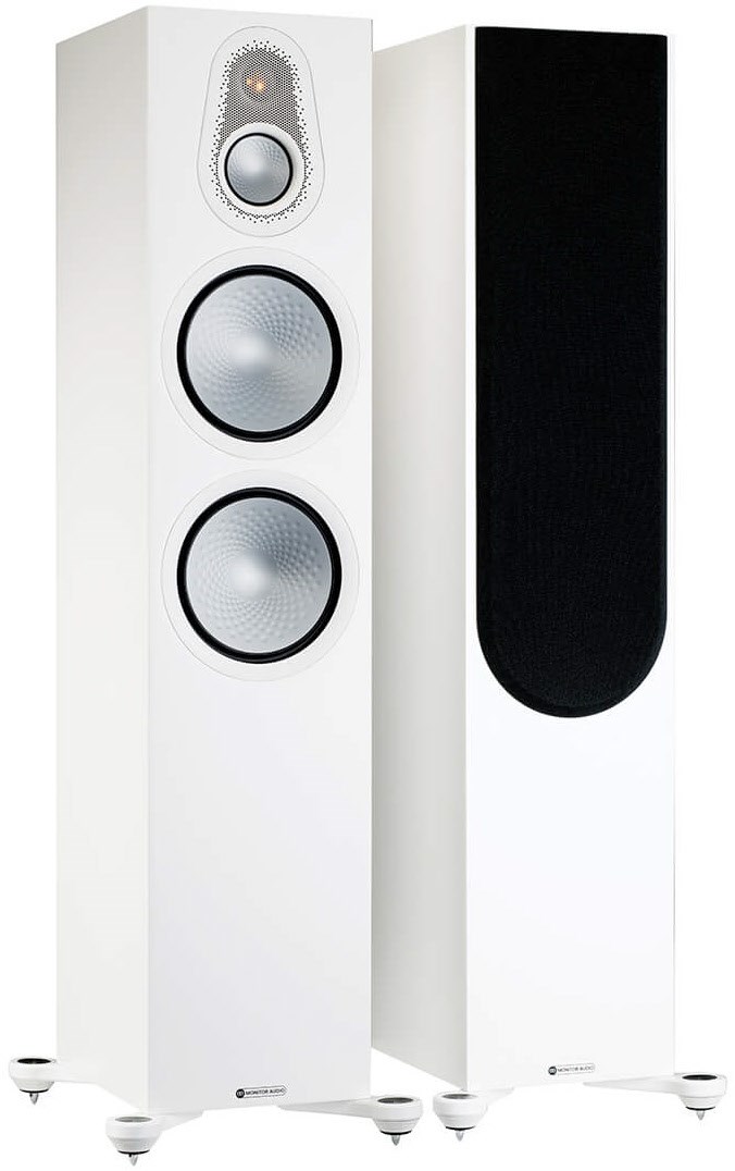 Bild von Monitor Audio Silver 500 7G Standlautsprecher - Weiß Seidenmatt (Stück)
