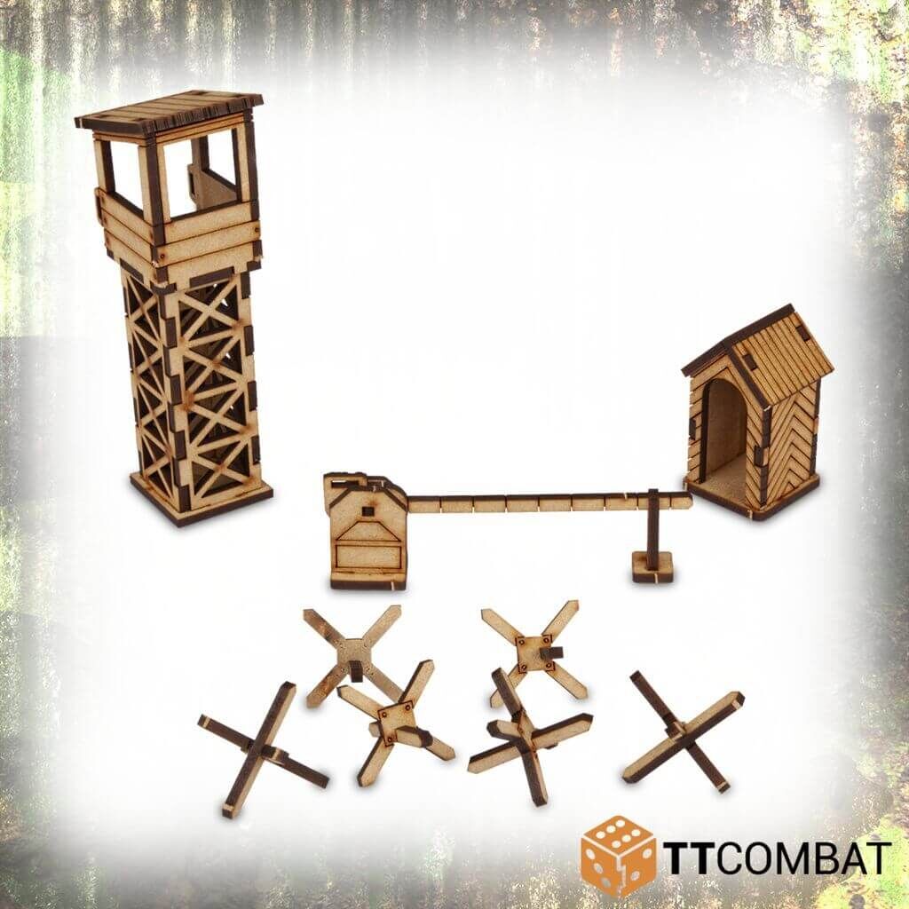 Bild von TTCombat World War Guardpost 28mm Gelände Terrain Gebäude Wachposten checkpoint