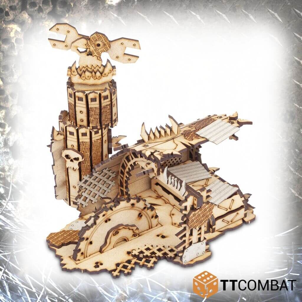 Bild von TTCombat Orc Mek Shop 28mm Gelände Terrain Ork Geschäft scenery