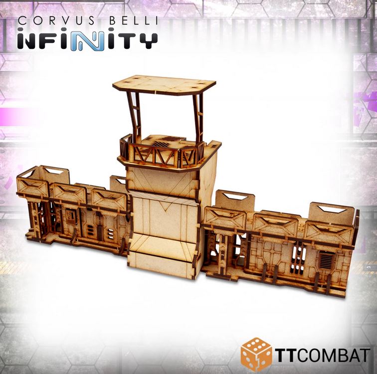Bild von TTCombat Guard Outpost 28mm Gelände Terrain Utopia Infinity Sci Fi Gelände wall