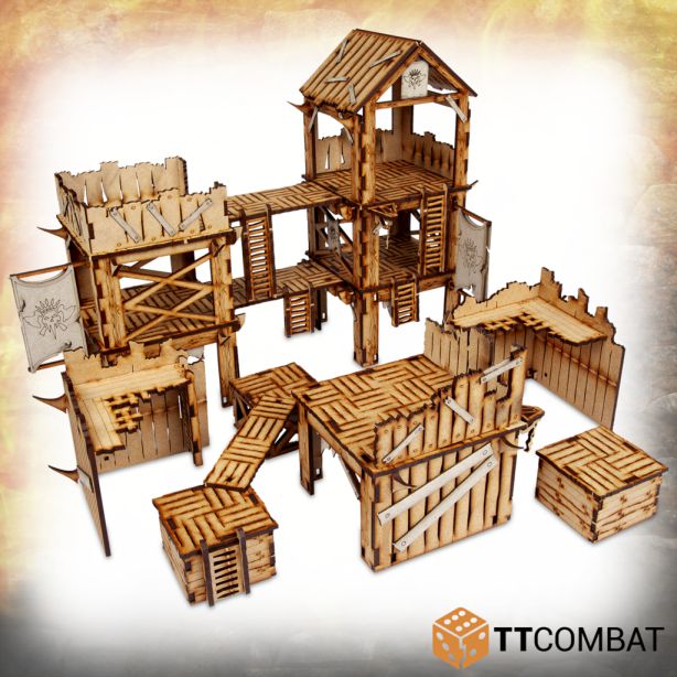 Bild von TTCombat Savage Domain Marauder Outpost 28mm Gelände Terrain Außenposten