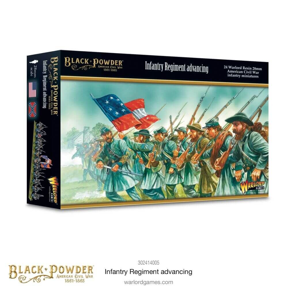 Bild von Warlord Games Black Powder American Civil War Infantry Regiment Advancing