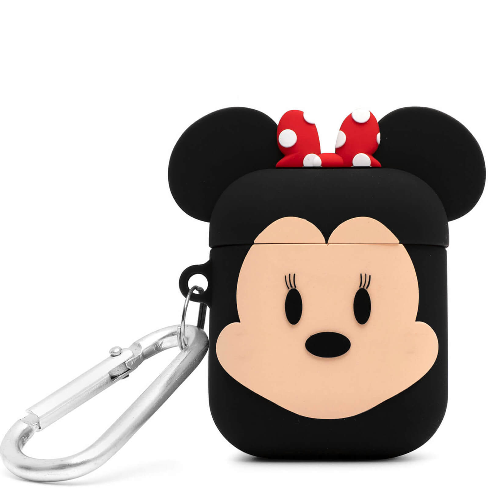 Bild von PowerSquad AirPods Case Minnie Mouse (Kopfhörer Tasche), Kopfhörertasche + Schutzhülle, Rot
