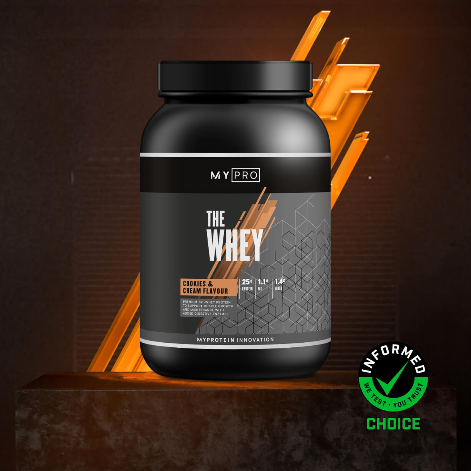 Bild von THE Whey - 1.8kg - Cookies & Cream