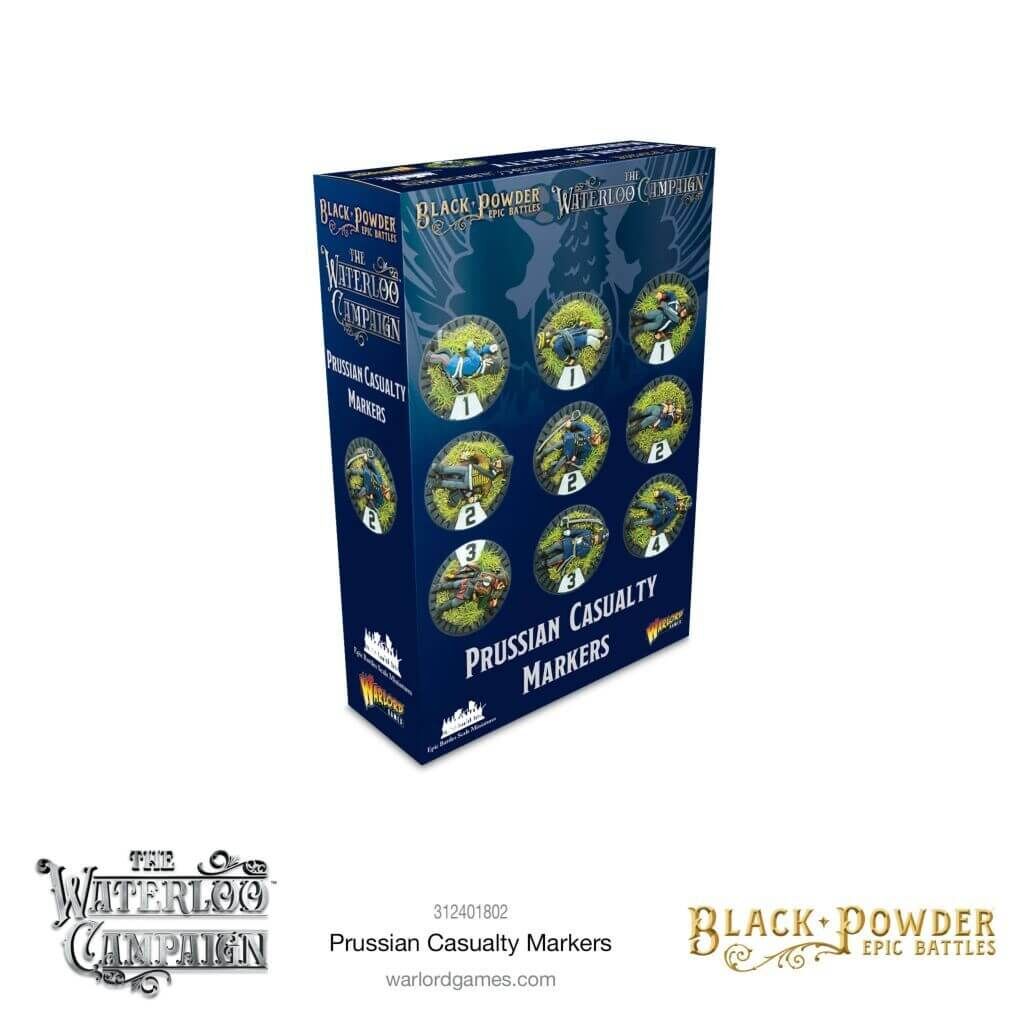 Bild von Warlord Games Black Powder Epic Battles Napoleonic Prussian Casualty Markers
