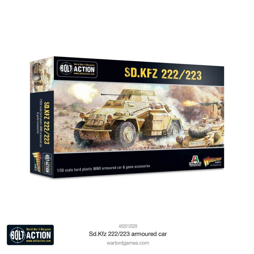Bild von Warlord Games Sd.Kfz 222/223 Armoured Car 28mm 28mm WWII SDKFZ