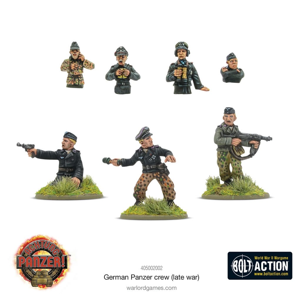 Bild von Warlord Games Modellbausatz German Army Tank Crew