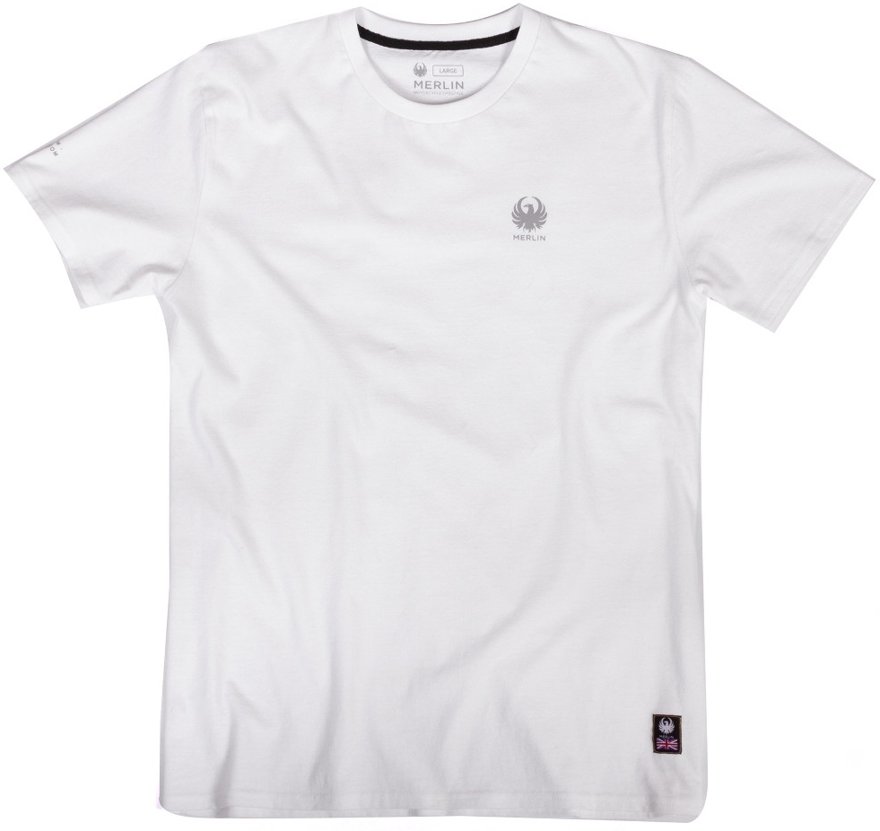 Bild von Merlin Radford Core T-Shirt, weiss, Größe L für Männer