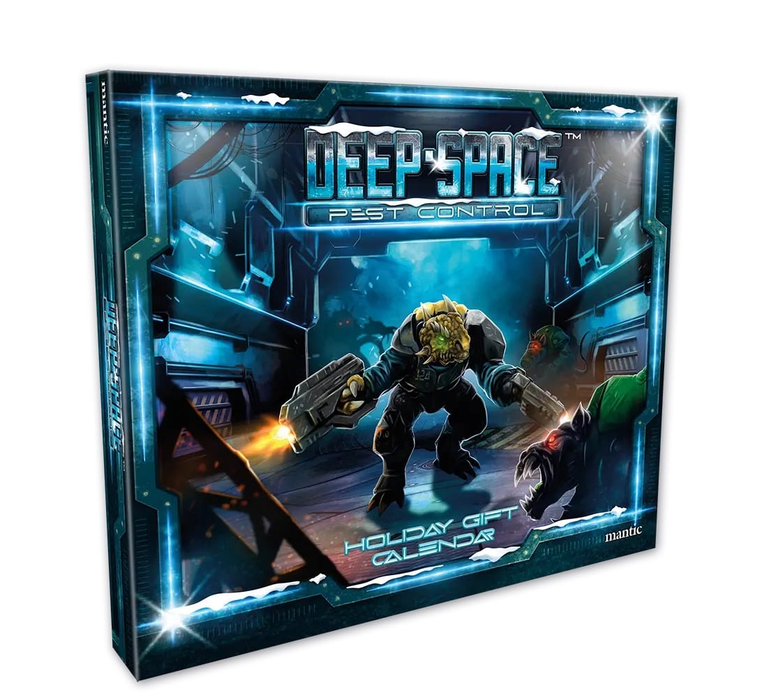Bild von Deep Space Pest Control Sci-Fi Gamer Holiday Gift Calendar Adventskalender