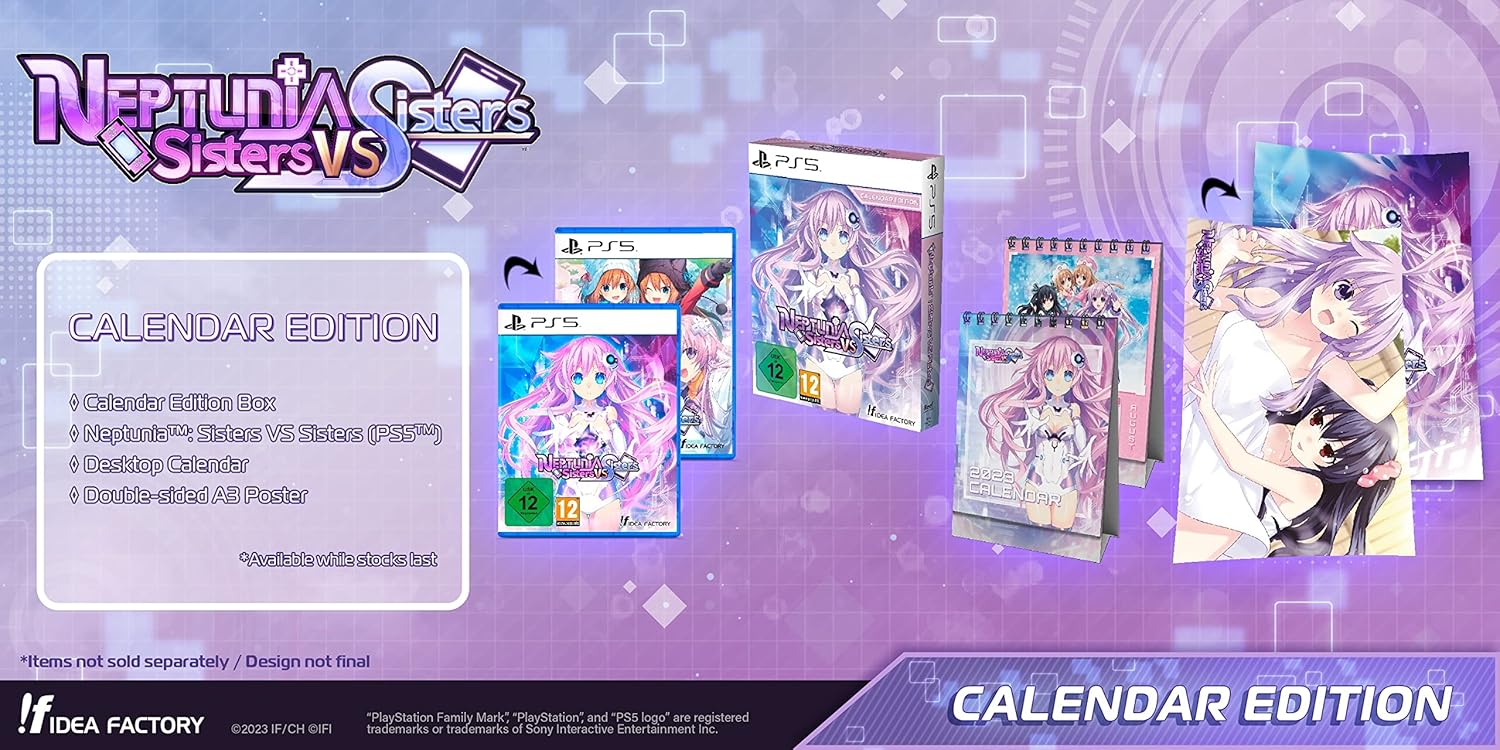 Bild von Neptunia: Sisters VS Sisters - Calendar Edition (PS5)
