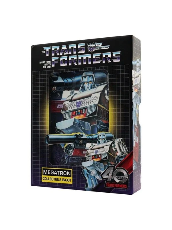 Bild von Fanattik TRANSFORMERS - 40th Anniversary - Decepticons -Lingot Edition Limitée