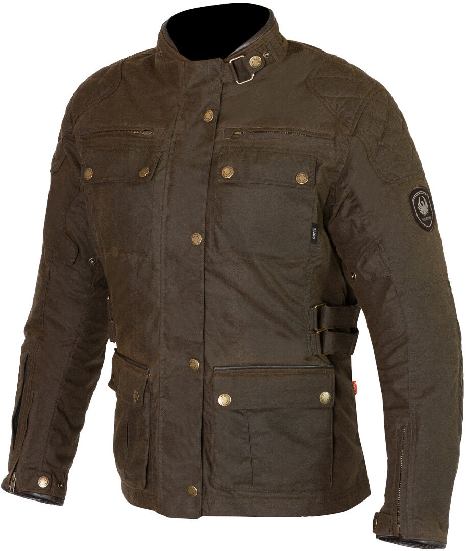 Bild von Merlin Harriet II Damen Motorrad Textiljacke, braun, Größe XS