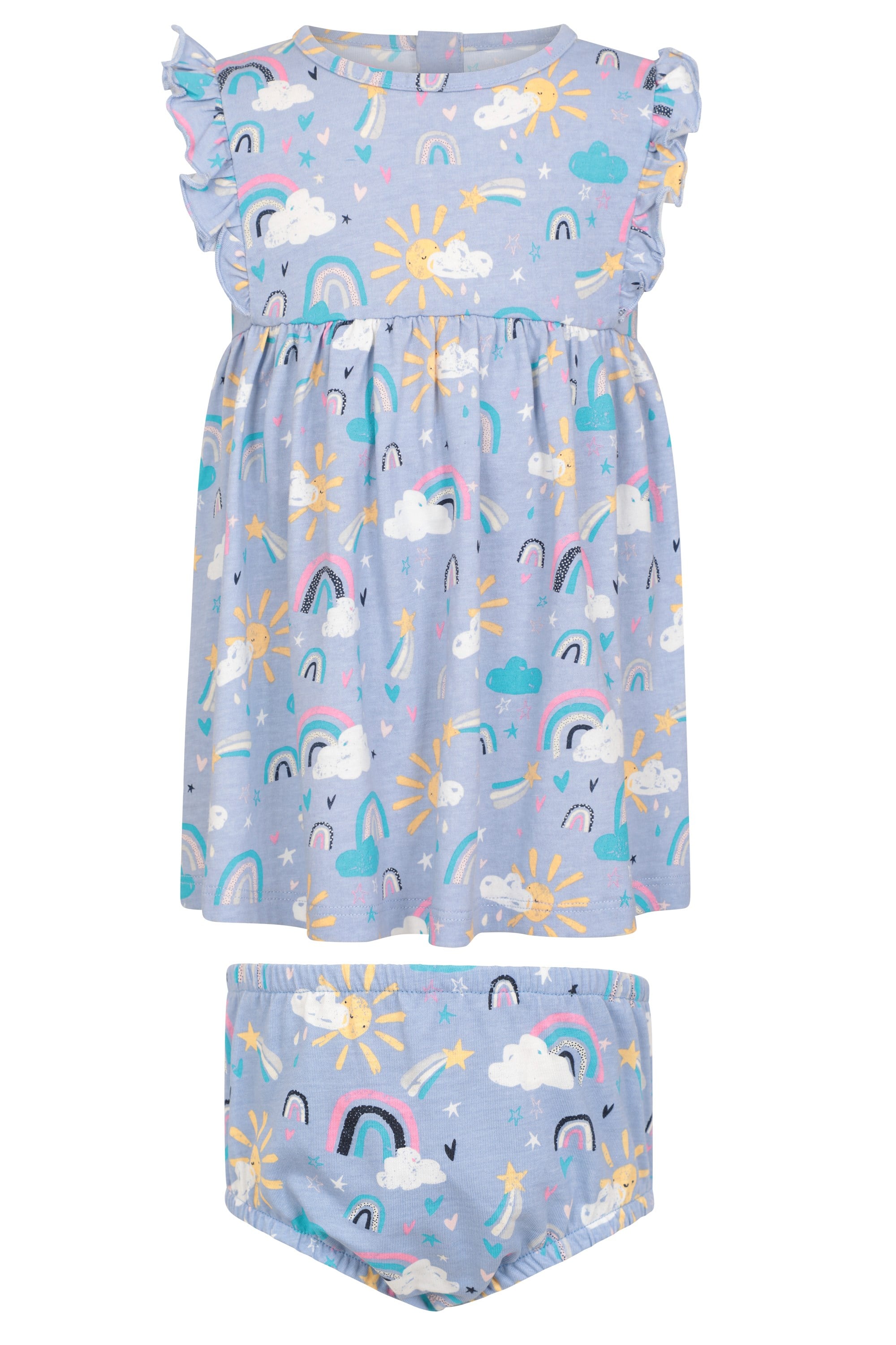 Bild von Bio-Dress-Set für Babys - Lila