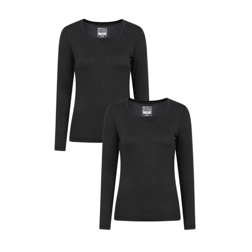 Bild von Keep The Heat Damen Rundhals-Top - Schwarz