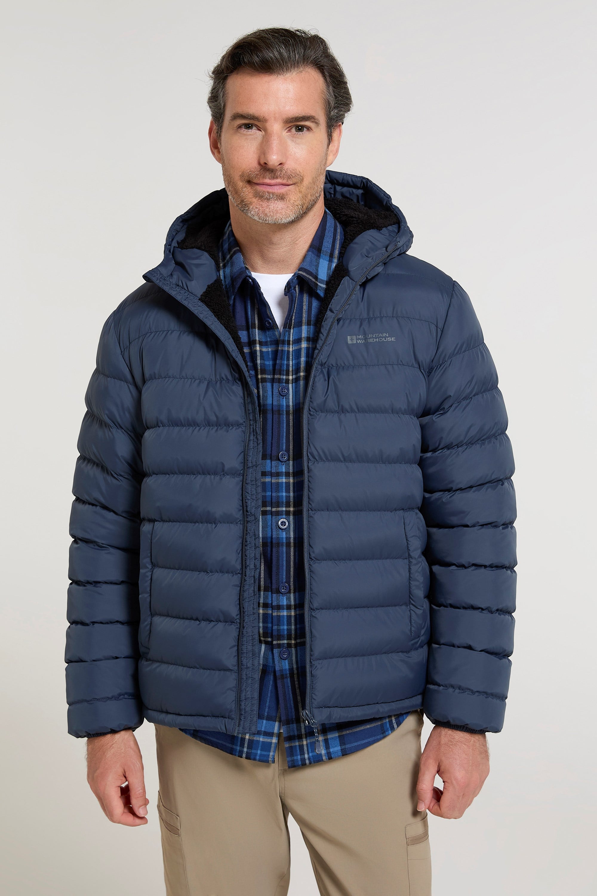 Bild von Seasons Gefütterte Herrenjacke - Marineblau
