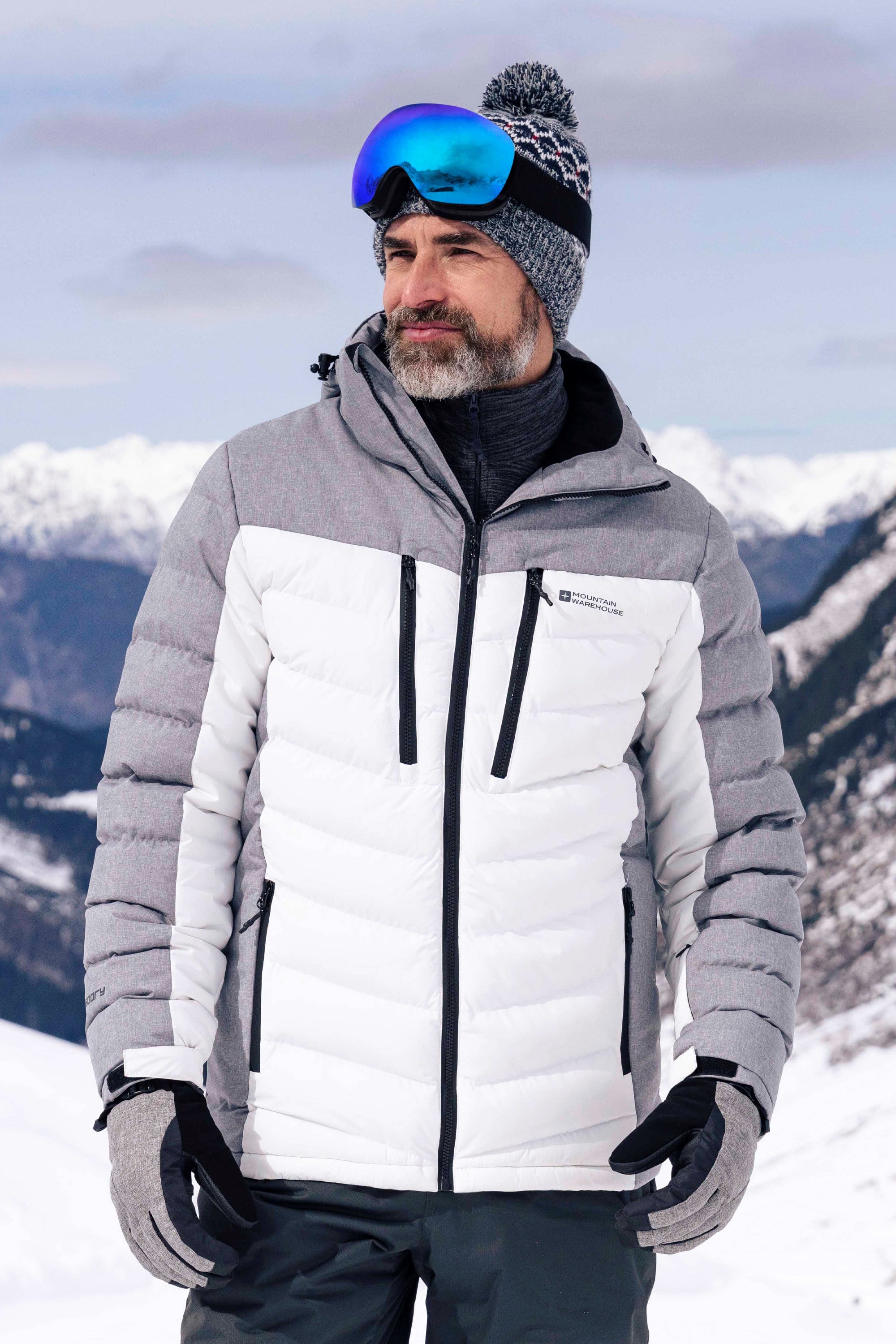 Bild von Vulcan III Herren Skijacke - Weiss
