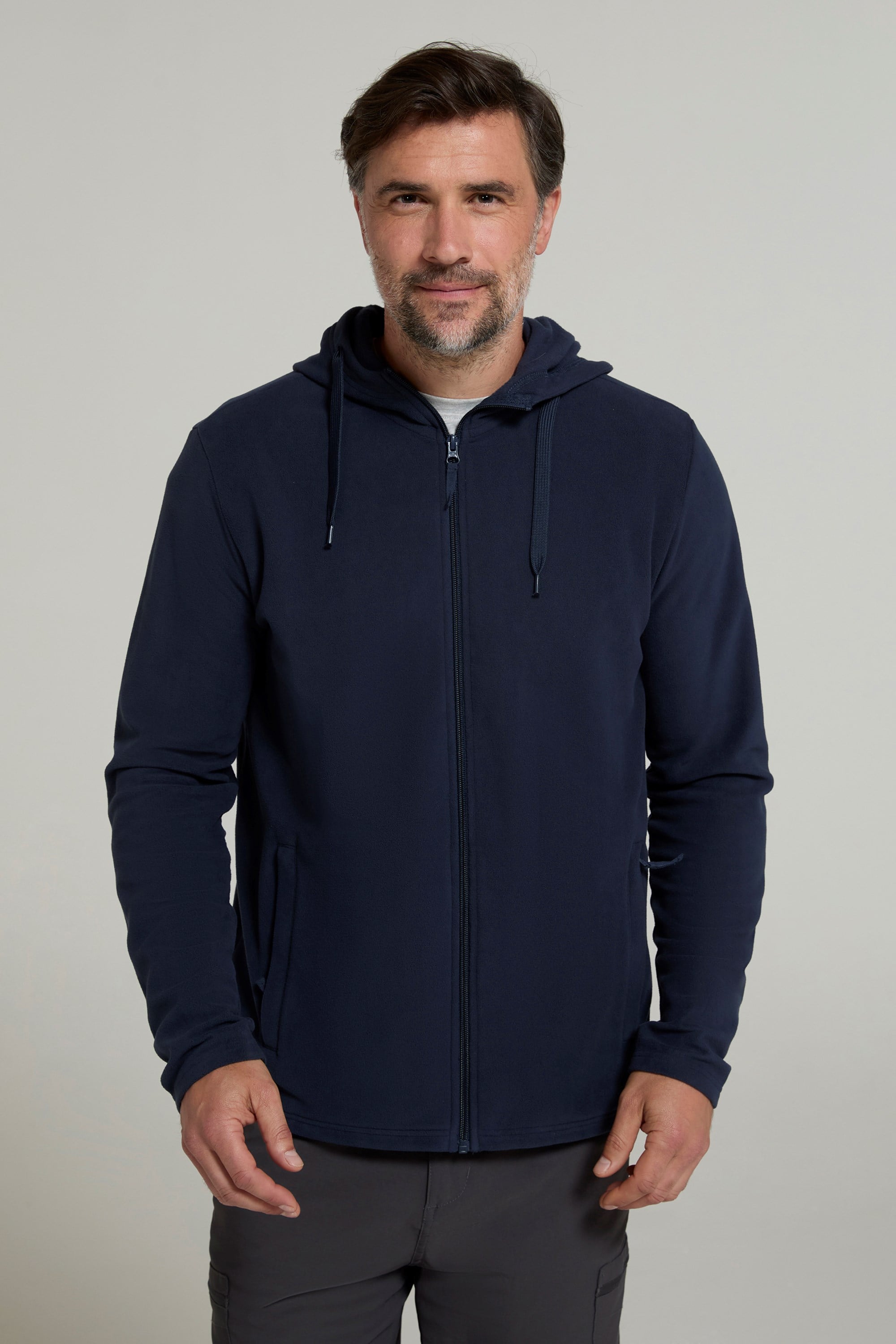 Bild von Camber II Herren Kapuzenpulli mit durchgehendem Reißverschluss - Blau