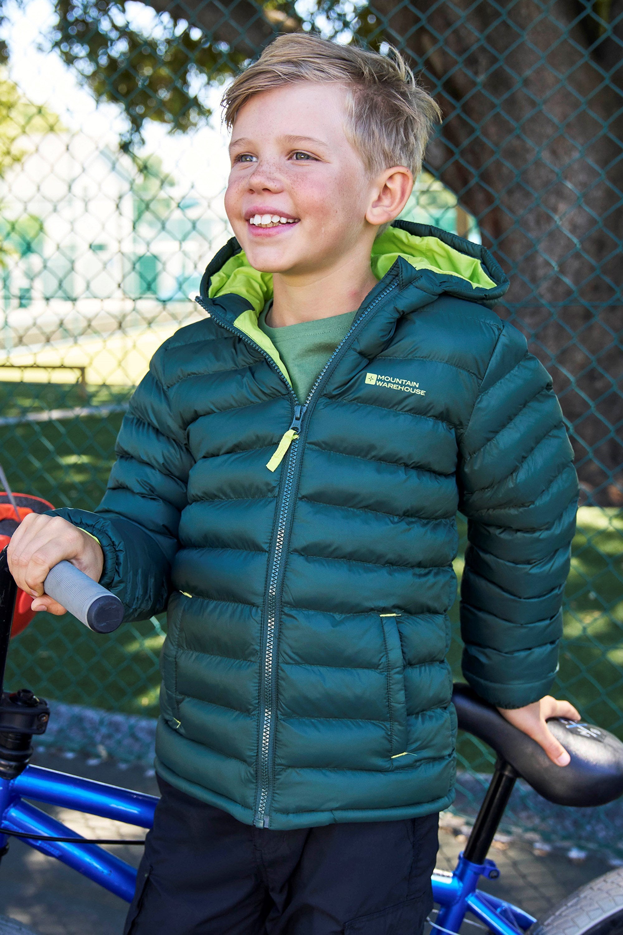 Bild von Seasons II Kinder Steppjacke - Khaki
