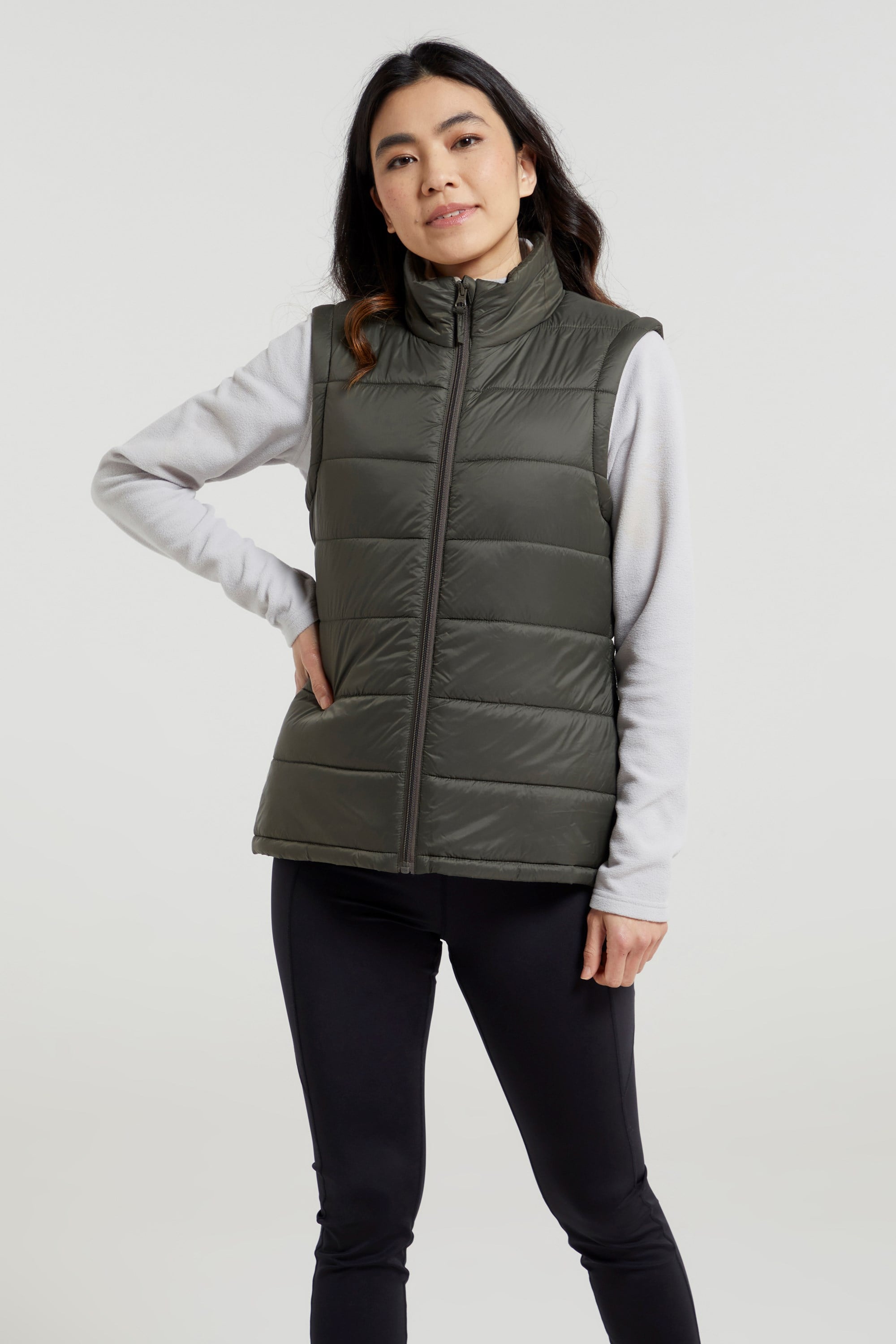 Bild von Mountain Essentials Damen Steppweste - Khaki