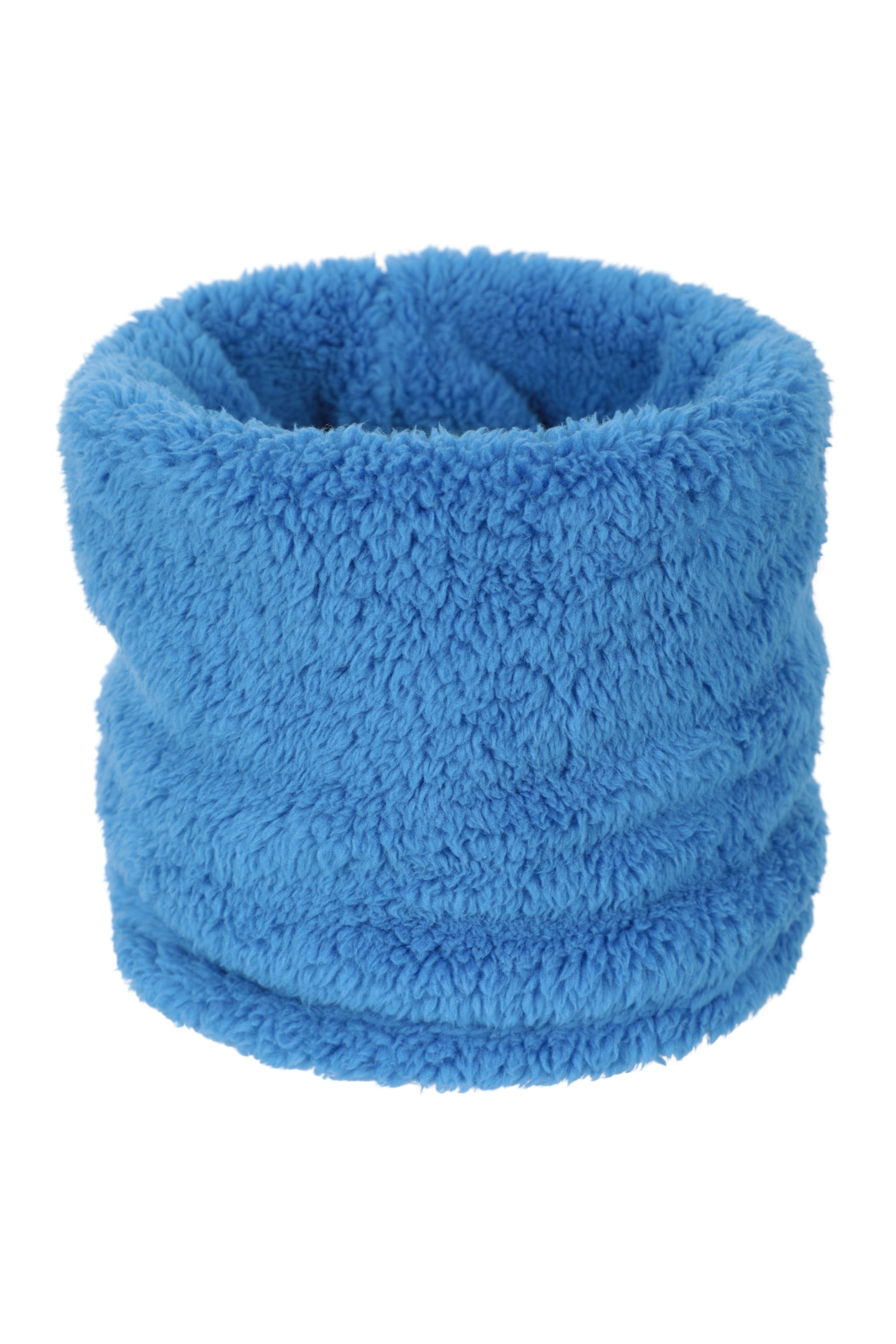 Bild von Nackenwärmer aus Sherpa-Fleece für Kinder - Blau