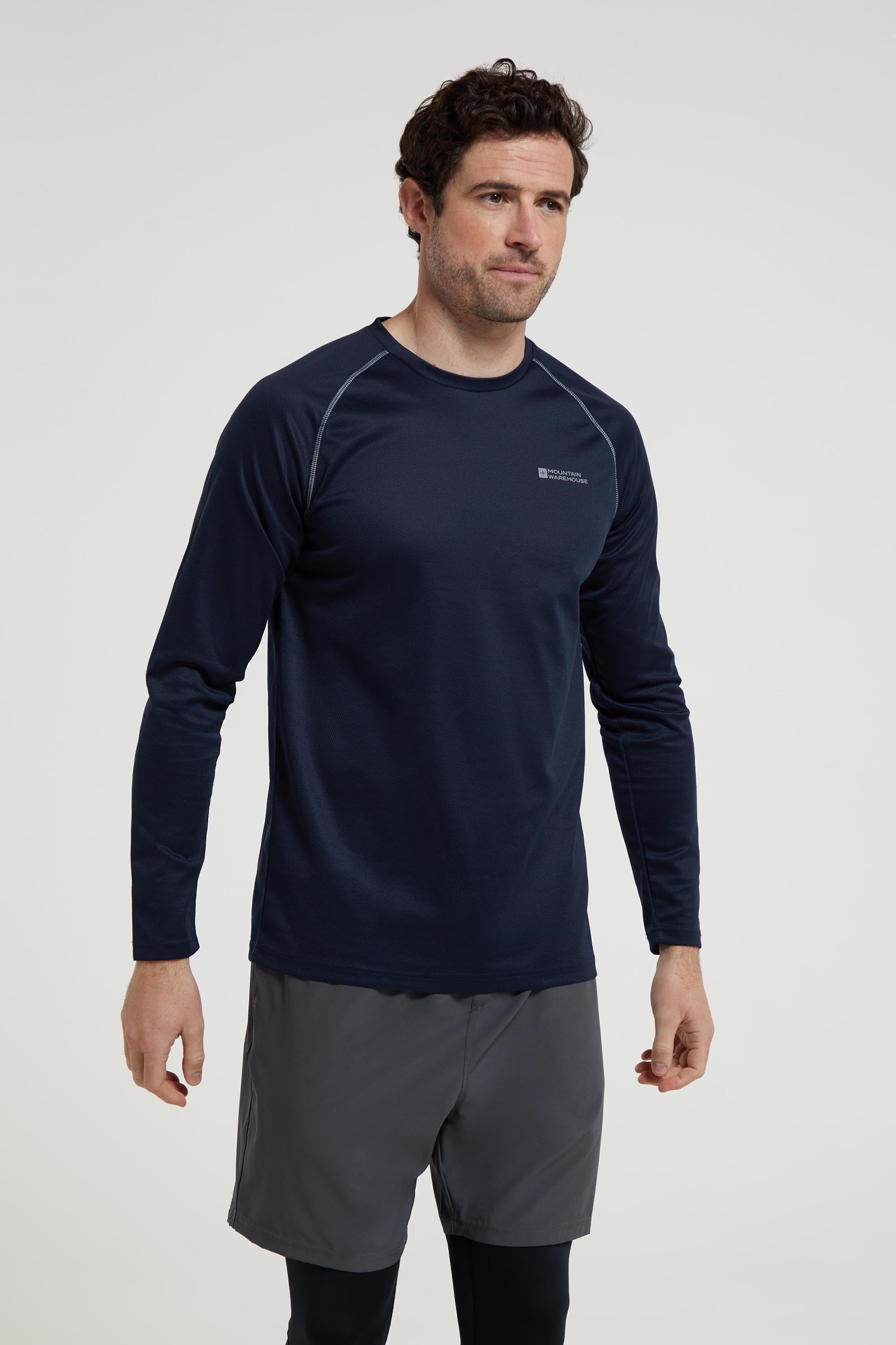 Bild von Endurance Herren Langarm-Oberteil - Navy