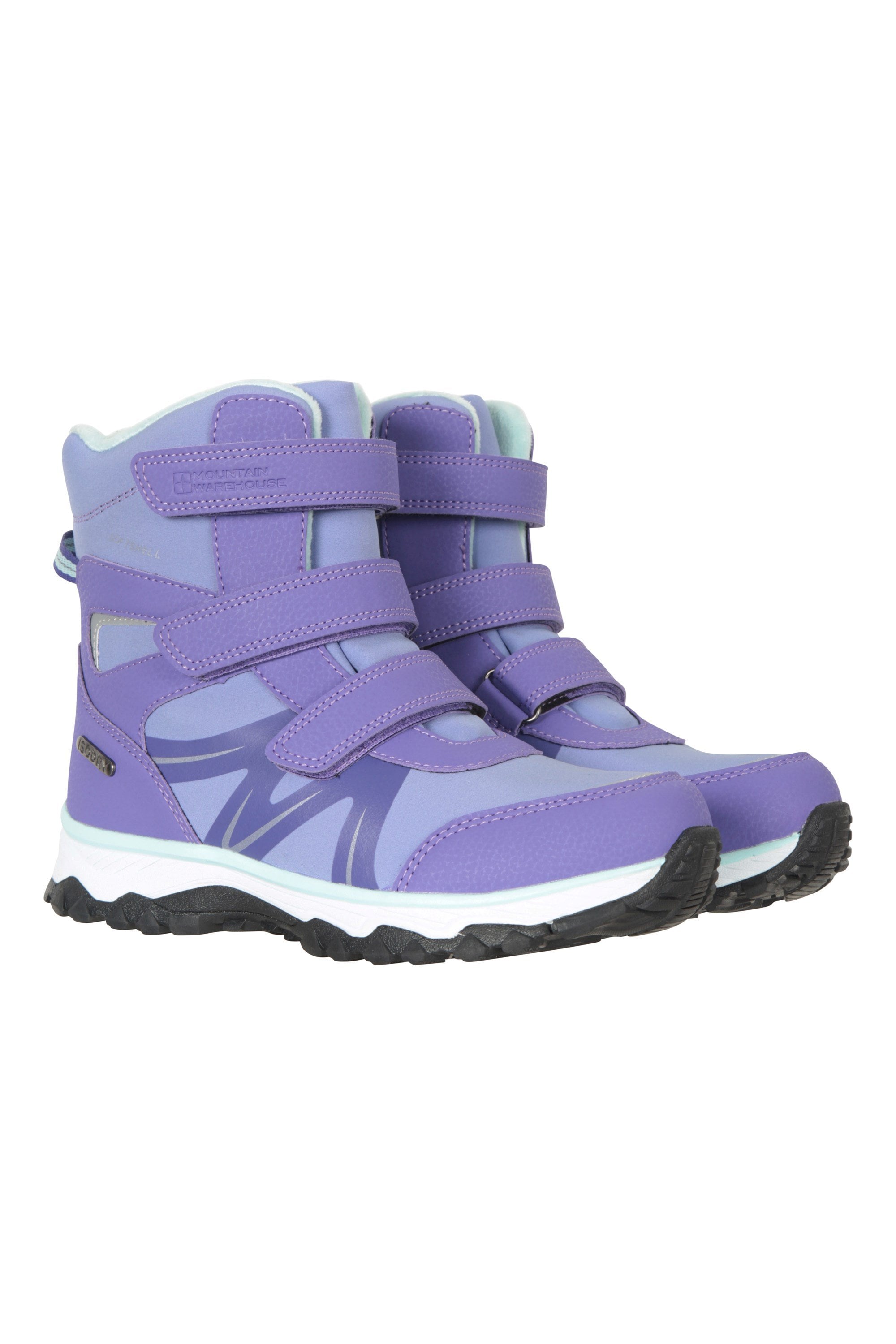 Bild von Slope Kinder Softshell Schneestiefel - Mintgrün
