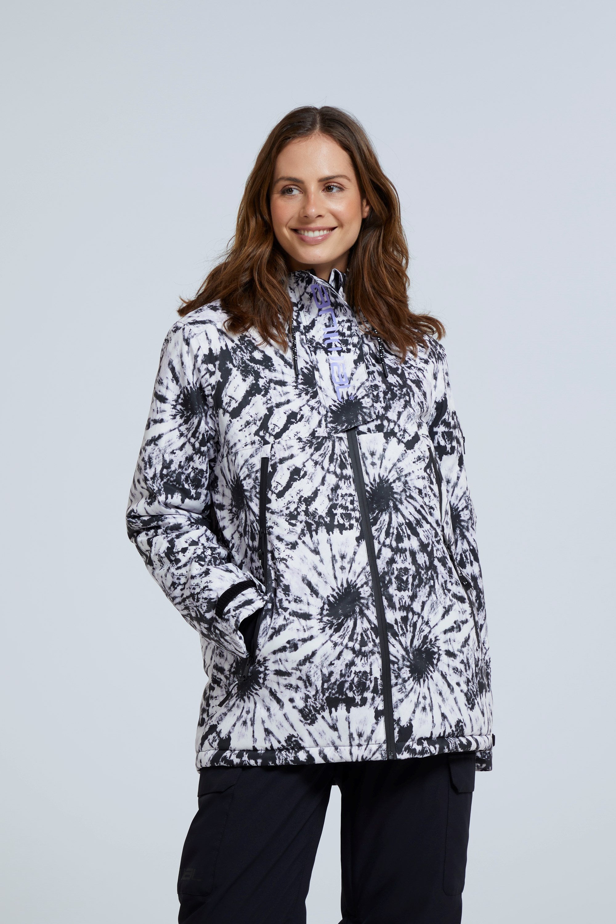 Bild von Trail Damen Skijacke - Schwarz/Weiß