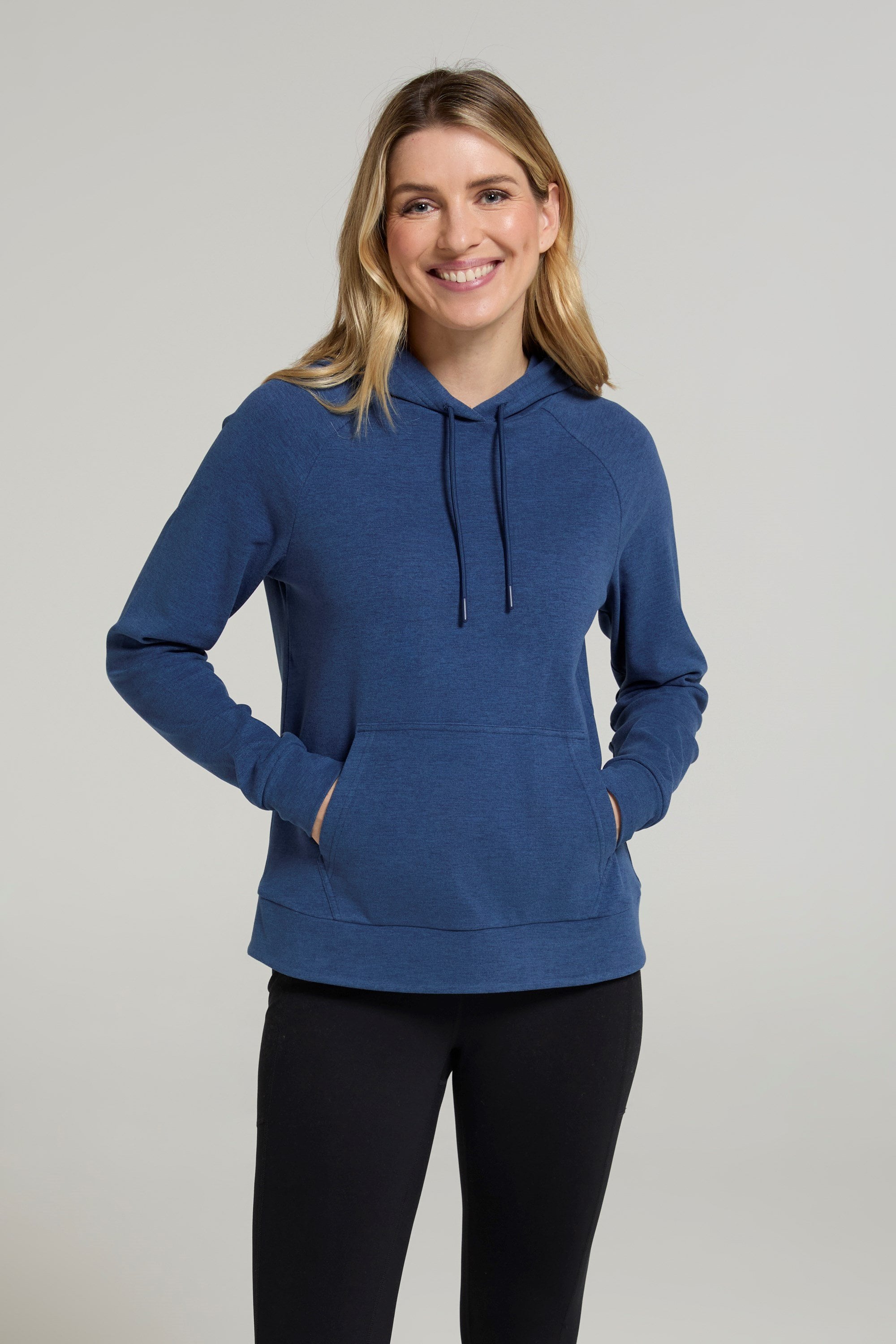 Bild von Strath Superweicher Damen Kapuzenpullover - Marineblau