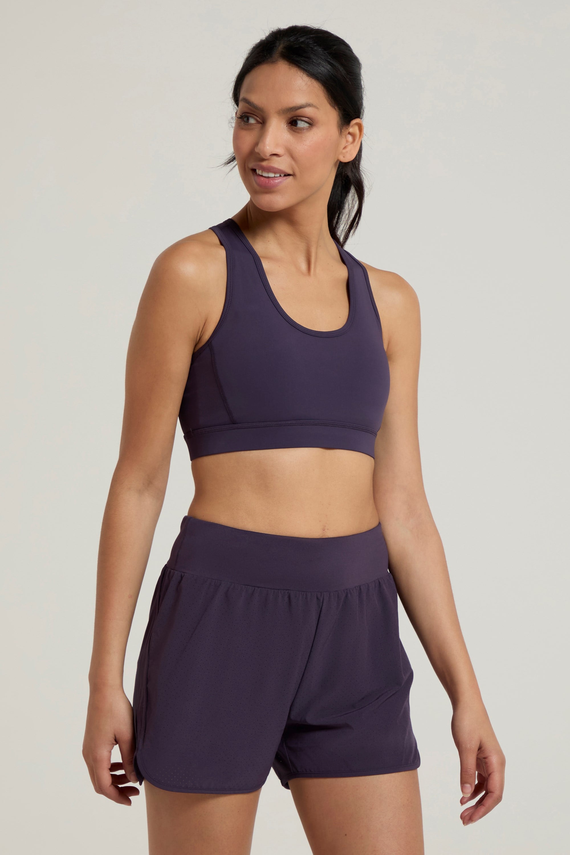Bild von Blackout Sport-BH für Damen - Dunkel Lila