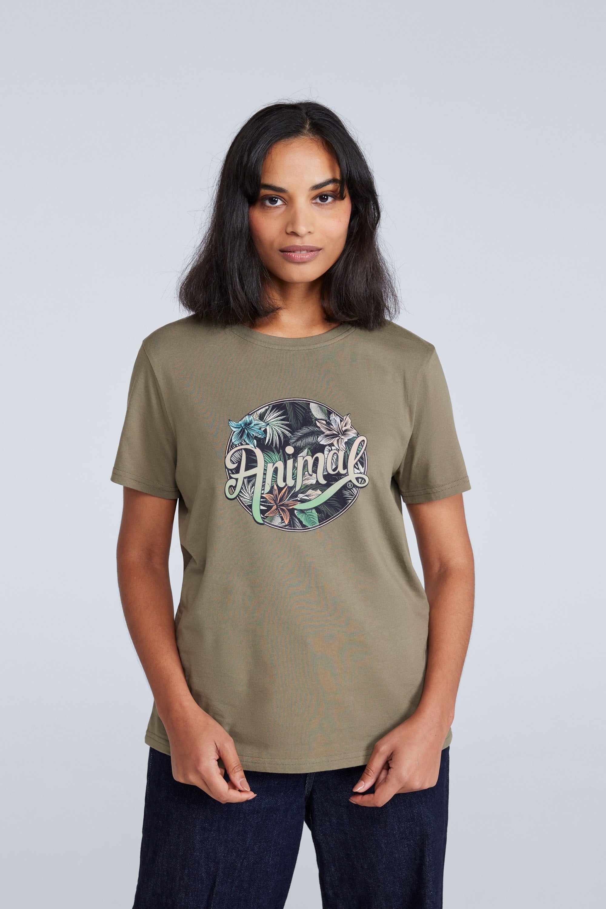 Bild von Canopy Carina Damen T-Shirt - Khaki