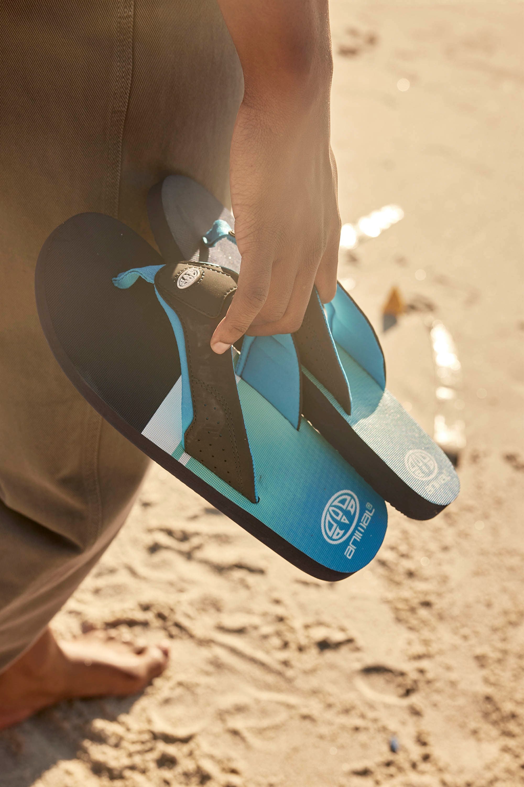 Bild von Jekyl Herren Flip-Flops - Blau