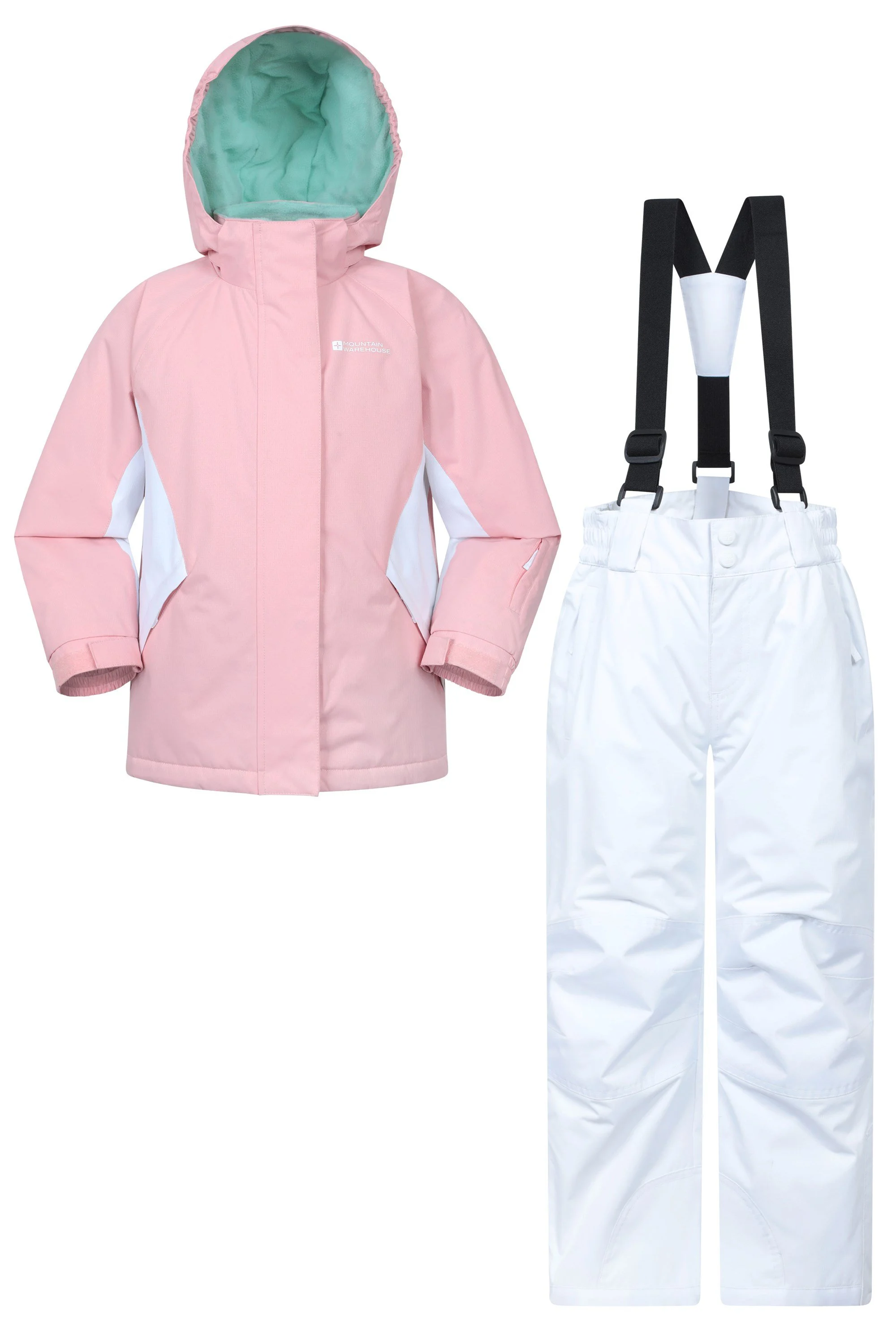 Bild von Kinder Skijacke & -hosen Set - Rosa