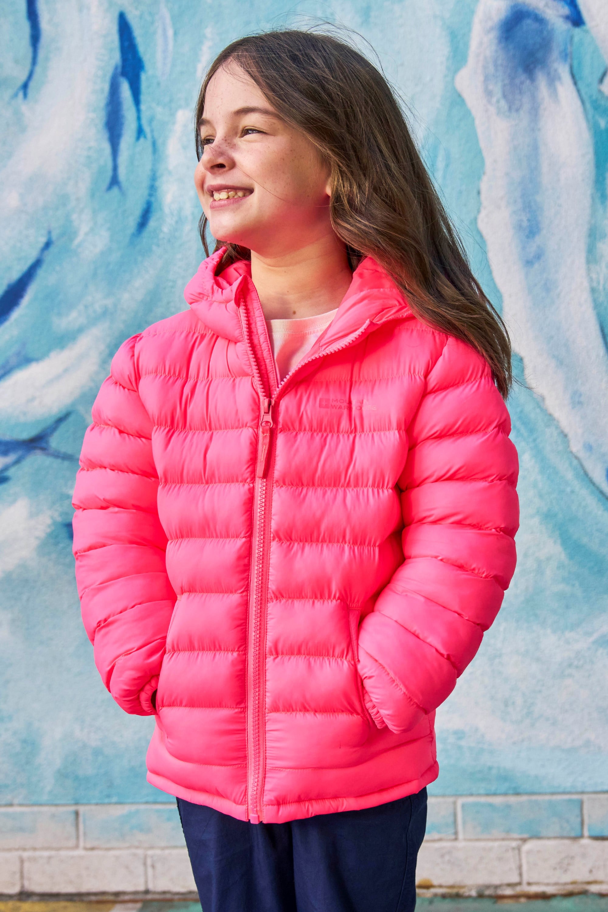 Bild von Seasons II Kinder Steppjacke - Intensiv Pink