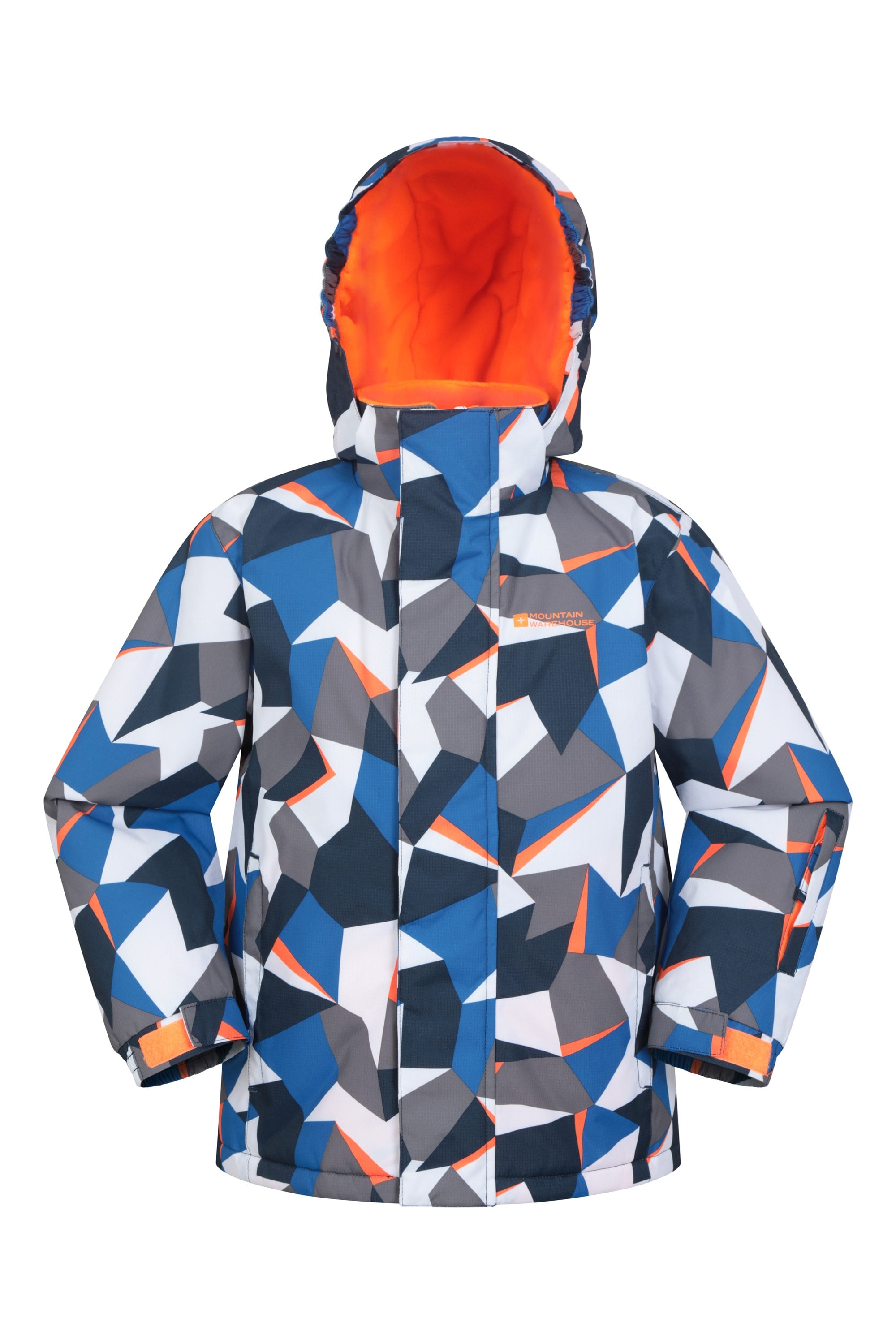 Bild von Mogal Gemusterte Kinder-Skijacke - Blau