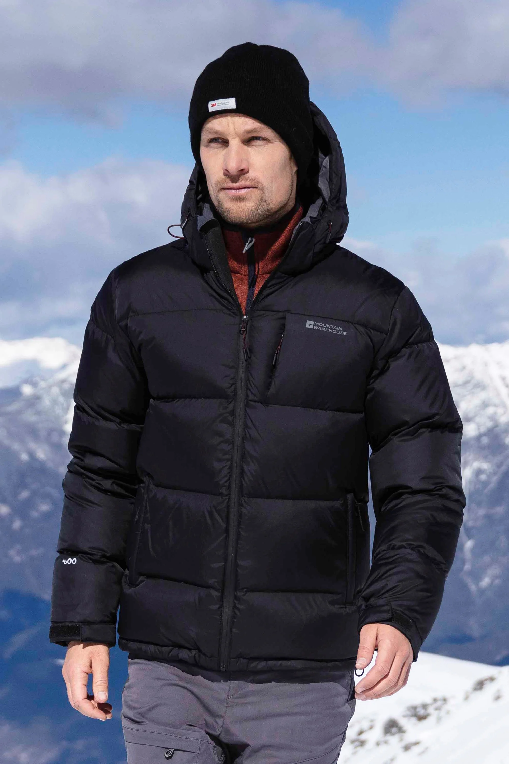 Bild von Frost Extreme Herren Dauenjacke - Schwarz