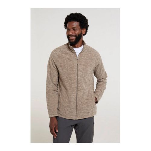 Bild von Mountain Warehouse Snowdon II Herren-Fleecejacke – Hell Braun