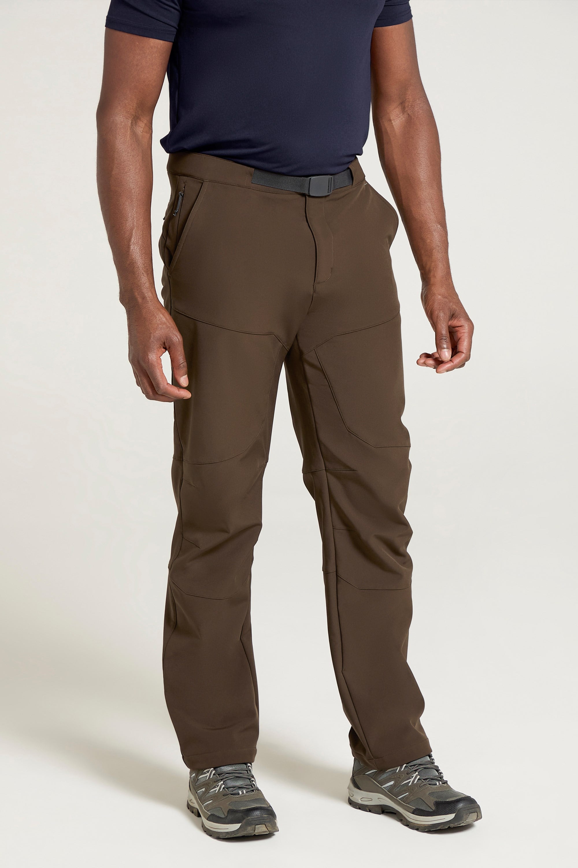 Bild von Rockcliffe Herren Softshell-Wanderhose - Braun