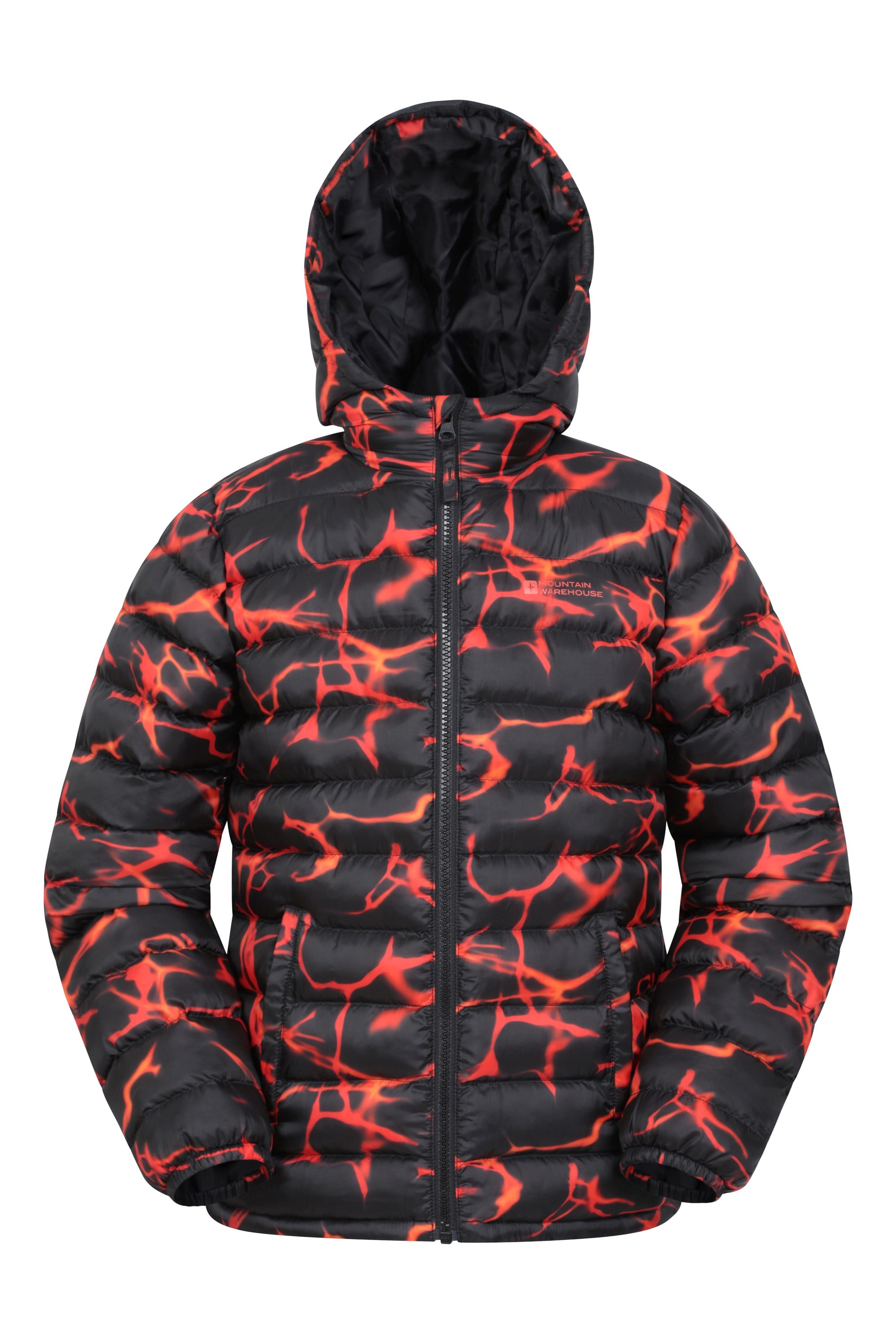 Bild von Seasons Gemusterte Kinder Steppjacke - Orange