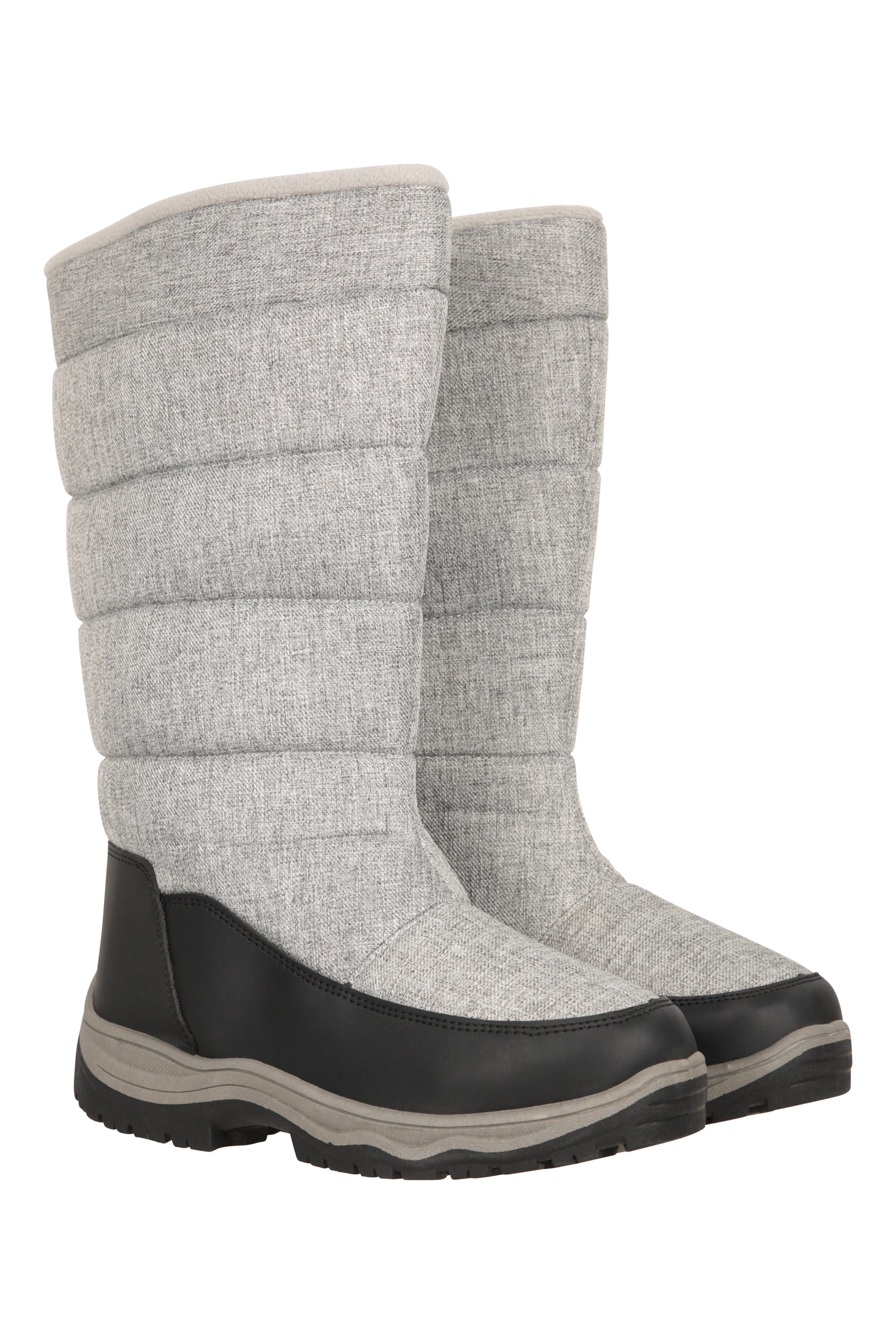 Bild von Icey Lange Damen-Schneestiefel - Grau