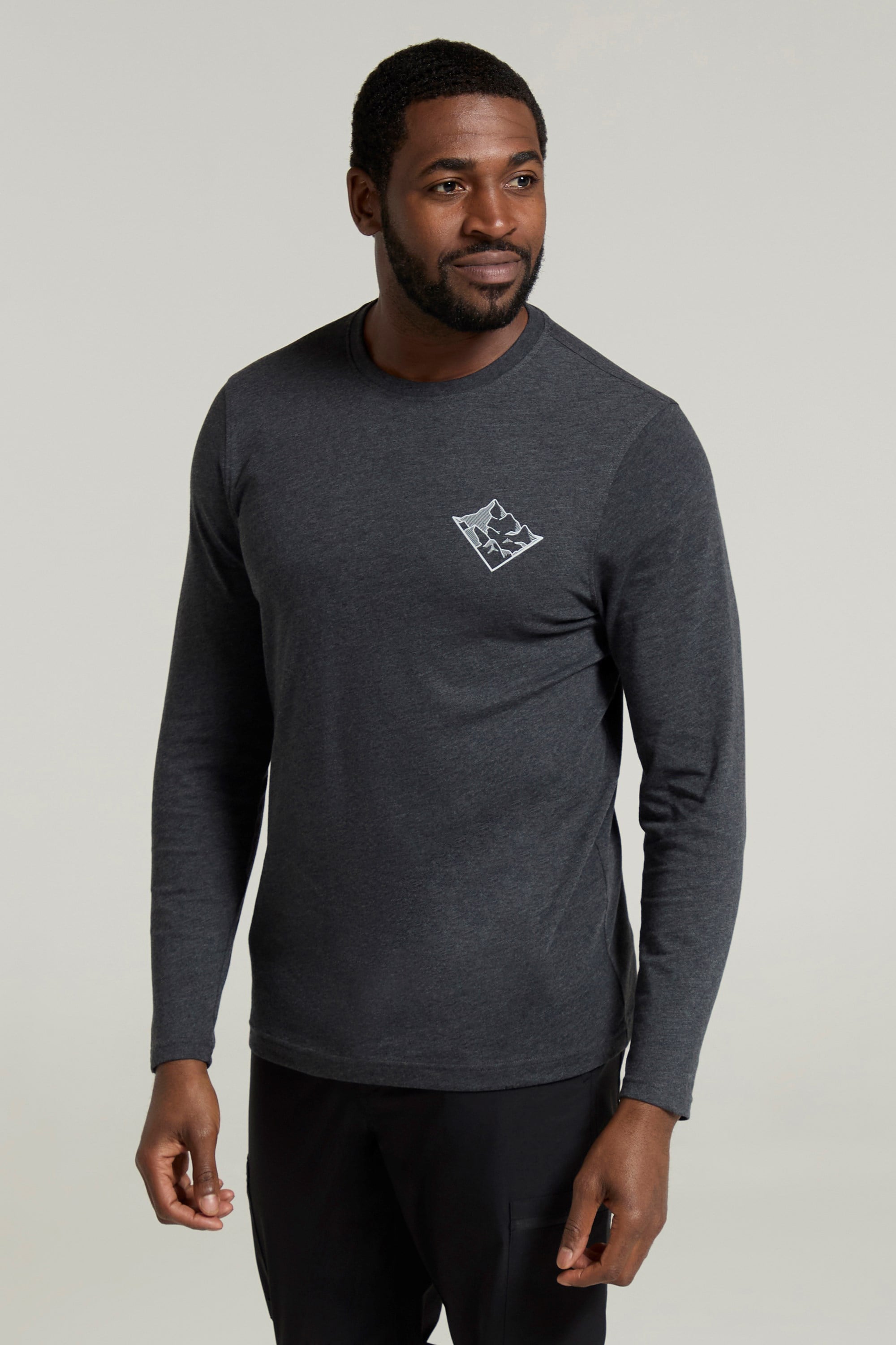Bild von Mountain View T-Shirt für Herren - Grau