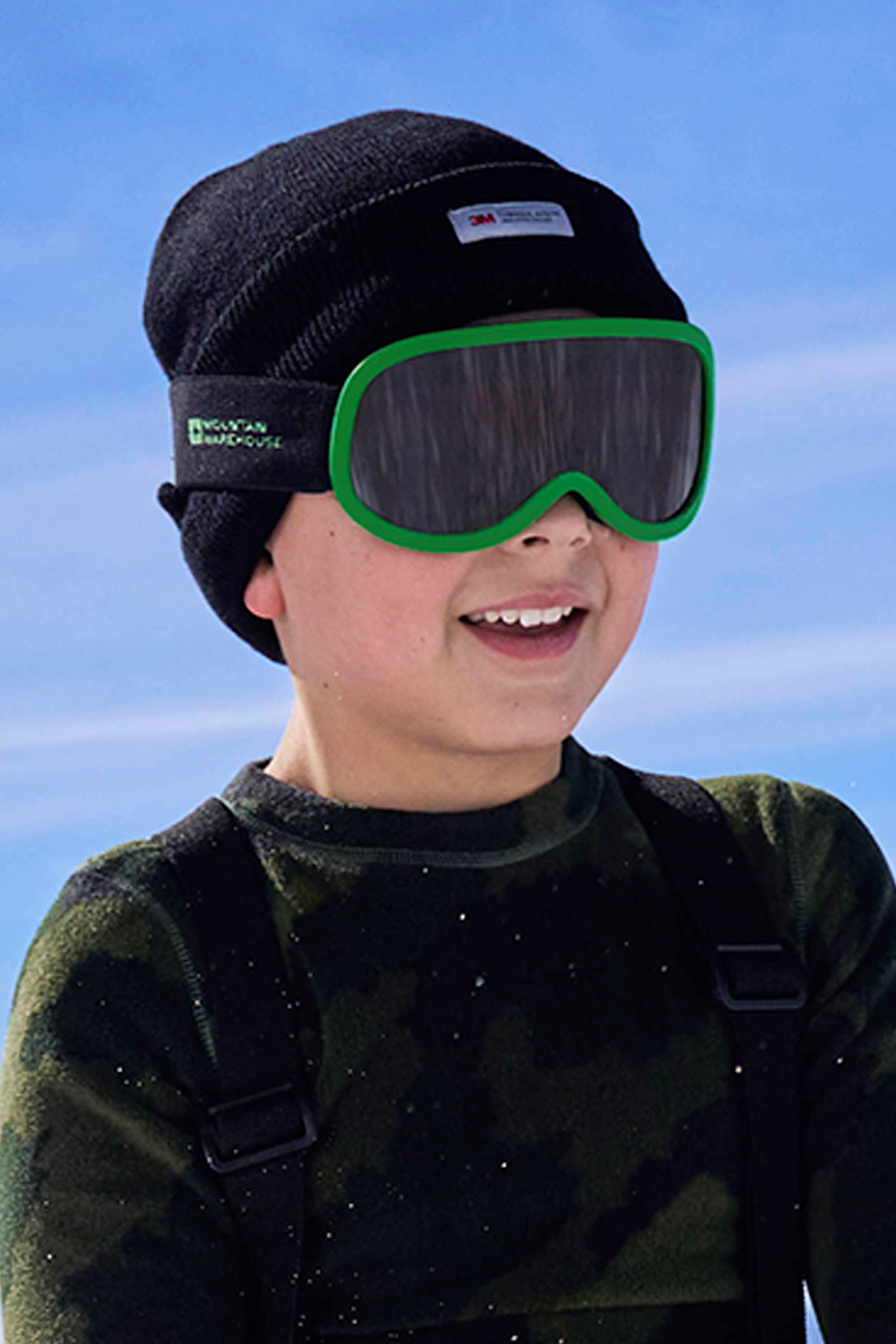 Bild von Kinder Skibrille - Grün