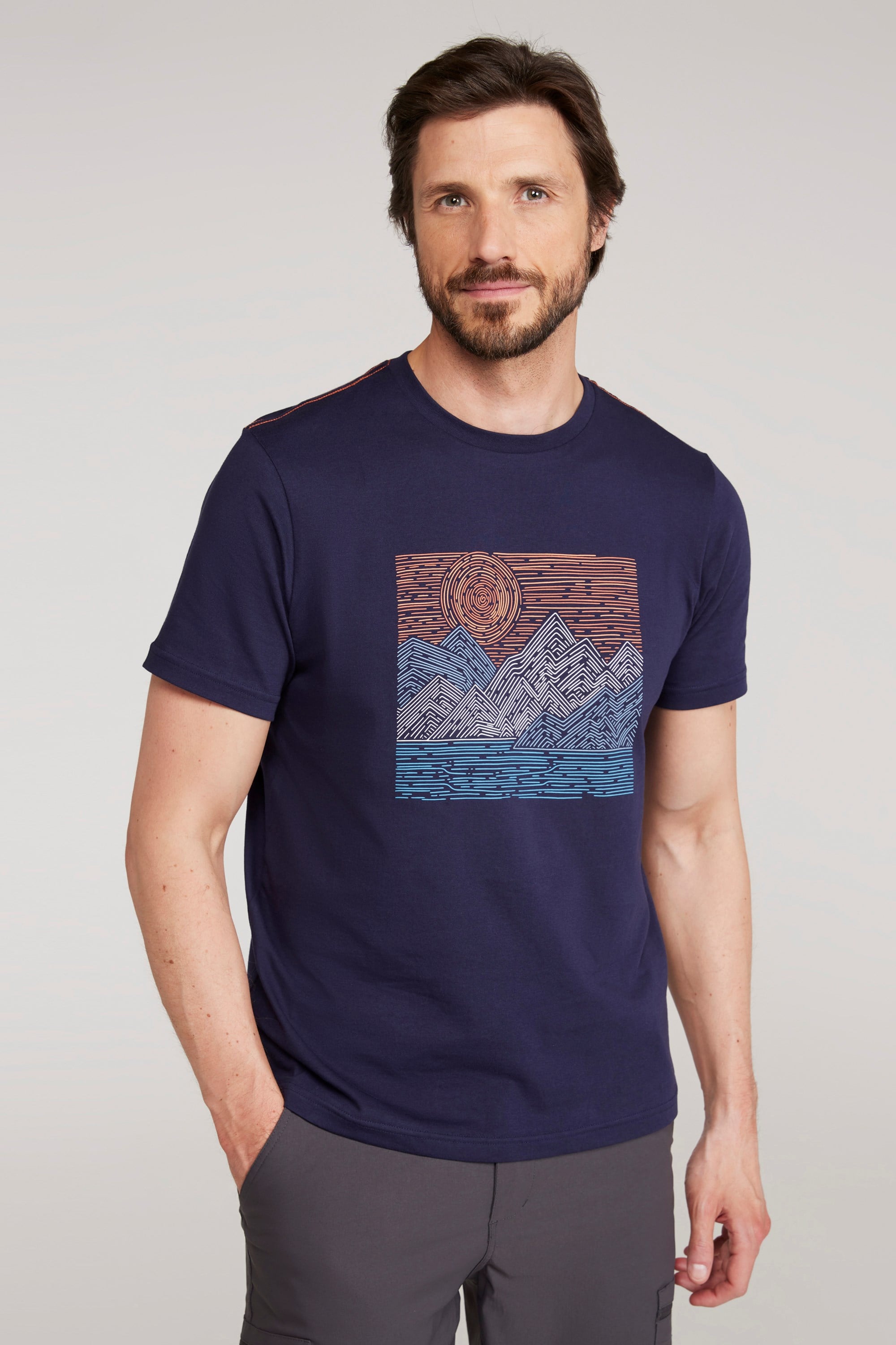 Bild von Tidal Wave Herren T-Shirt - Dark Blau