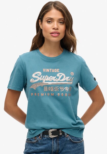 Bild von Superdry Print-Shirt »EMBELLISHED VL GRAPHIC T SHIRT«